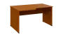 TR 8 - 146 stůl kancelářský, rohový, levý, dřevěná podnož, deska 18 mm, široký 1400 mm, třešeň šumavská