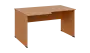 TR 8 - 146 stůl kancelářský, rohový, levý, dřevěná podnož, deska 18 mm, široký 1400 mm, buk royal