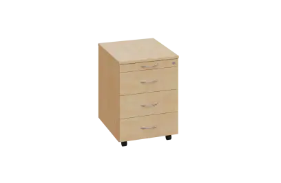 EKC 2 - 01  kontejner pojízd., deska 25 mm, c.zám. lamino - bříza irská