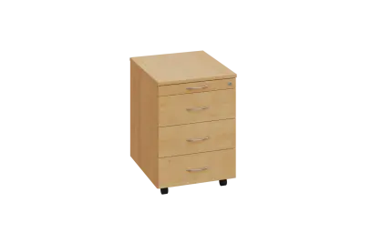 EKC 2 - 01  kontejner pojízd., deska 25 mm, c.zám. lamino - javor horský