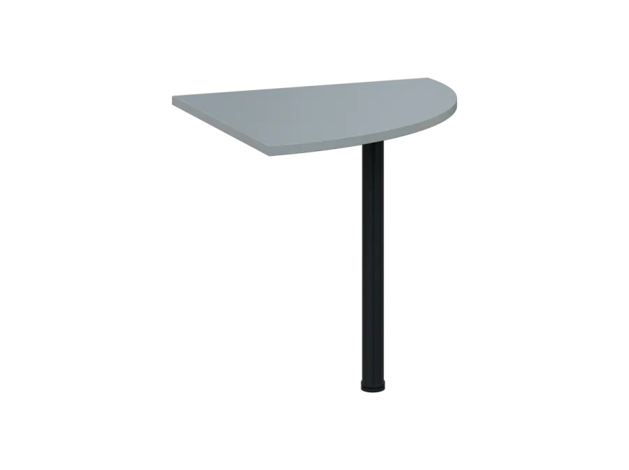 OS 28 - 8 deska spojovací, kovová podnož černá, síla desky 25 mm, široká 800 mm, šedá