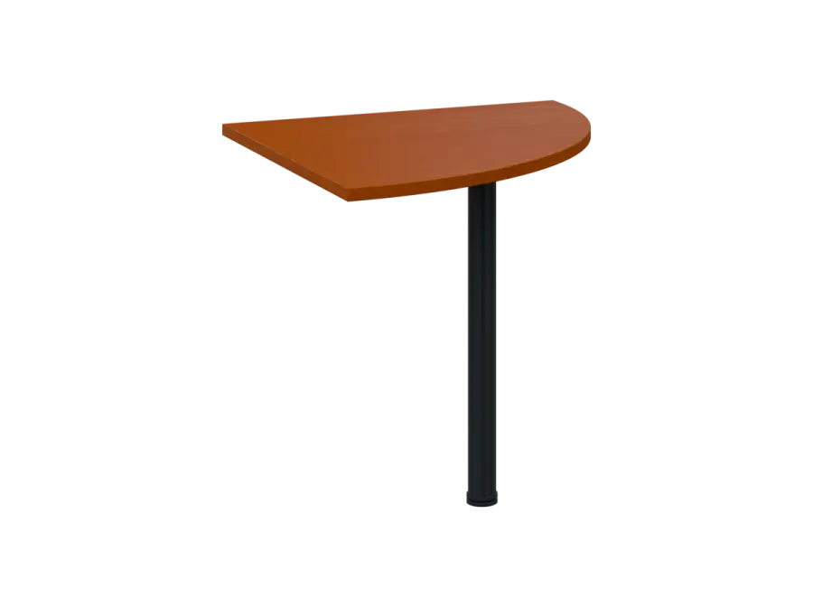 OS 28 - 8 deska spojovací, kovová podnož černá, síla desky 25 mm, široká 800 mm, třešeň šumavská