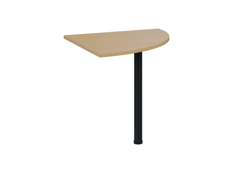 OS 28 - 8 deska spojovací, kovová podnož černá, síla desky 25 mm, široká 800 mm, javor horský