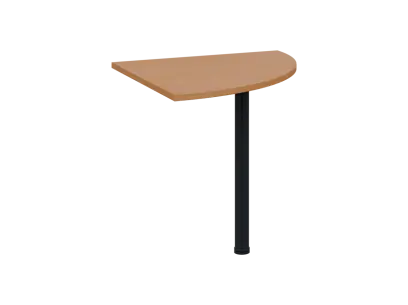 OS 28 - 8 deska spojovací, kovová podnož černá, síla desky 25 mm, široká 800 mm, buk royal