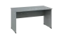 OPL 27 - 14 stůl kancelářský, dřevěná podnož, deska 25 mm, široký 1400 mm, šedá
