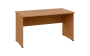 OPL 27 - 14 stůl kancelářský, dřevěná podnož, deska 25 mm, široký 1400 mm, buk royal