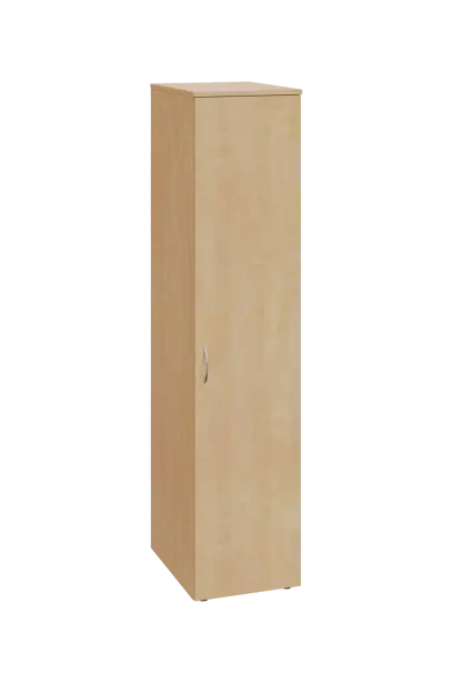 EST 5 - 42 skříň 1-dveřová, úzká,tyč, pravá lamino - bříza irská