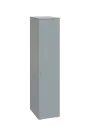 EST 5 - 42 skříň 1-dveřová, úzká,tyč, pravá lamino - šedá