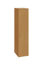 EST 5 - 42 skříň 1-dveřová, úzká,tyč, pravá lamino - buk Royal