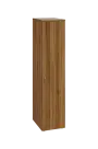 EST 5 - 42 skříň 1-dveřová, úzká,tyč, pravá lamino - ořech světlý
