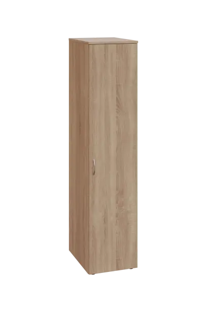 EST 5 - 42 skříň 1-dveřová, úzká,tyč, pravá lamino - dub bardolino