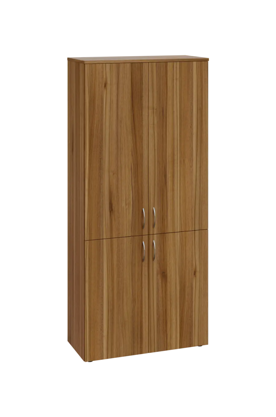 EN 5 - 84D skříň 4-dveřová, široká lamino - ořech světlý