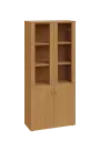 EN 5 - 8DS skříň 4-dveřová/2-sklo/, široká lamino - buk Royal