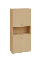 EN 5 - 84DN skříň 4-dvéřová/nika lamino - bříza irská