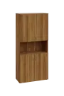 EN 5 - 84DN skříň 4-dvéřová/nika lamino - ořech světlý