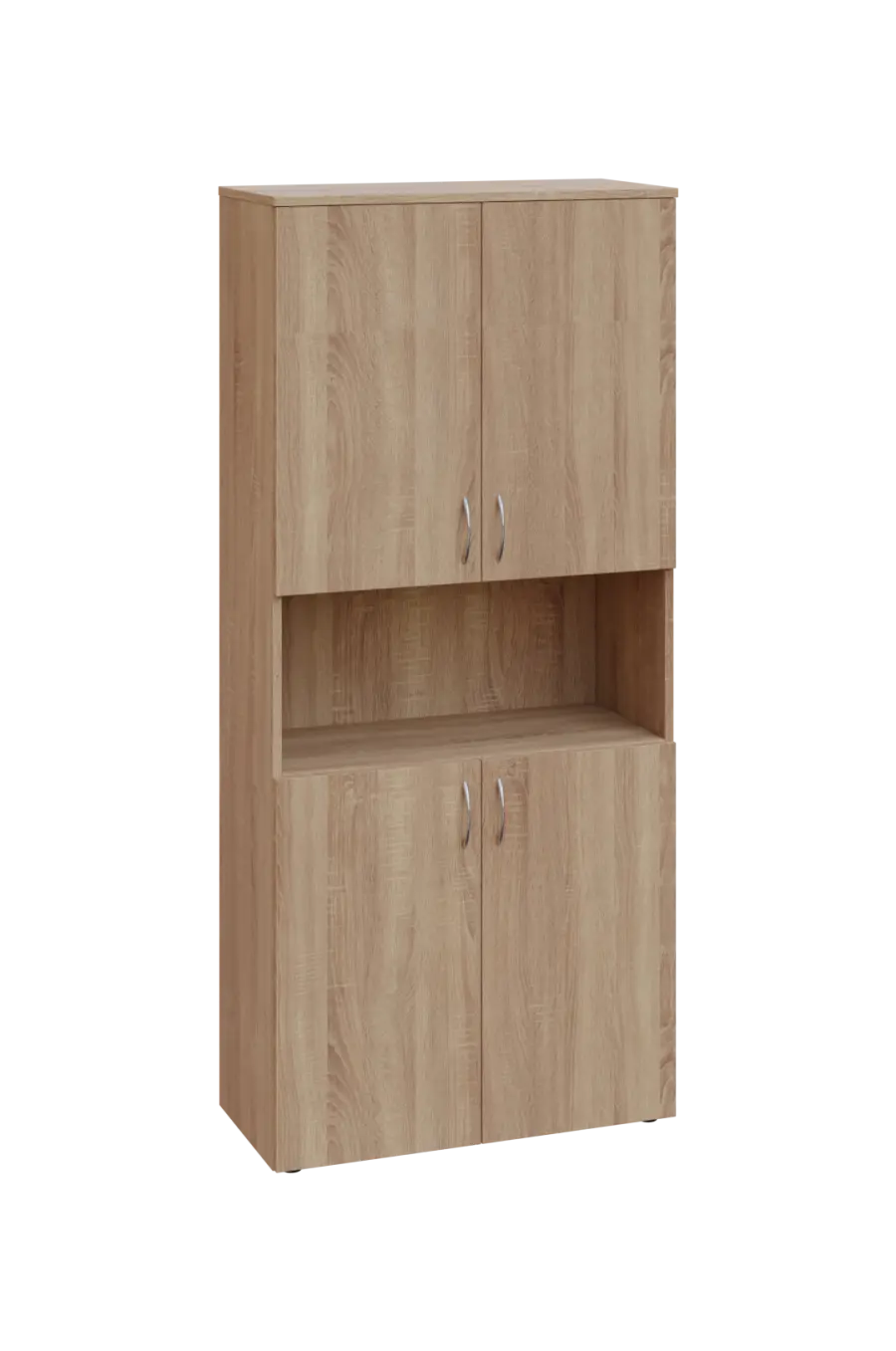 EN 5 - 84DN skříň 4-dvéřová/nika lamino - dub bardolino