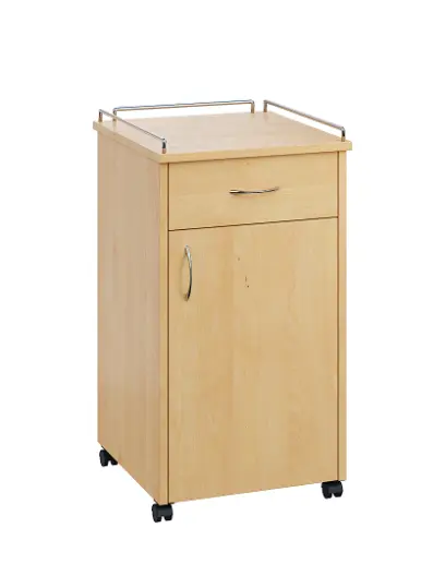 NSL - 14 KO stolek noční k lůžku, pravostranný lamino - javor horský