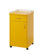 NSL - 14 KO stolek noční k lůžku, levostranný, lamino - žlutá odio