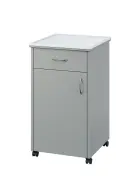 NSL - 14 PV stolek noční k lůžku, levostranný lamino - šedá