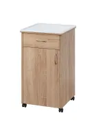 NSL - 14 PV stolek noční k lůžku, levostranný lamino - dub bardolino