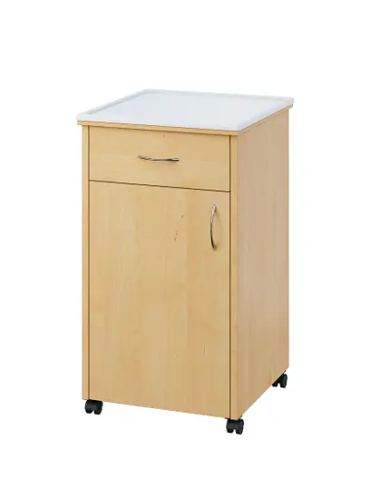 NSL - 14 PV stolek noční k lůžku, levostranný lamino - javor horský