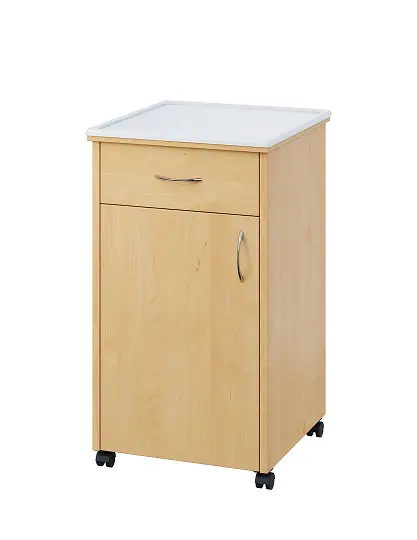 NSL - 14 PV stolek noční k lůžku, levostranný lamino - javor horský