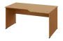 EZL 18 - 166 stůl kancelářský, rohový, pravý, dřevěná podnož, deska 18 mm, široký 1600 mm, buk Royal