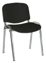 ALTAMIRA židle konferenční, kostra chrom, látka SUE 1 černá