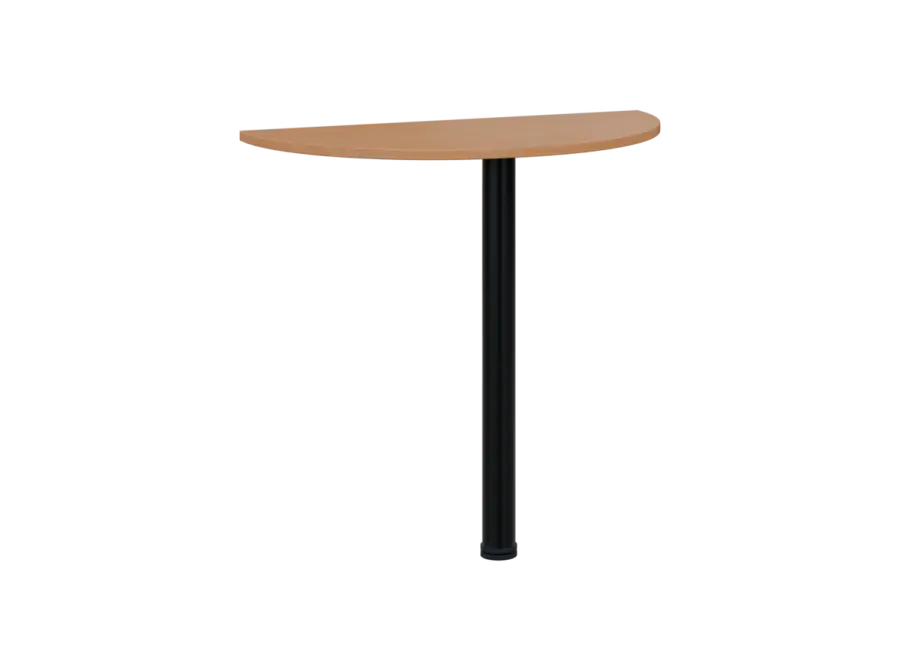 TJD - 80 přístavba jednací, kovová podnož černá, síla desky 18 mm, široká 800 mm, buk royal