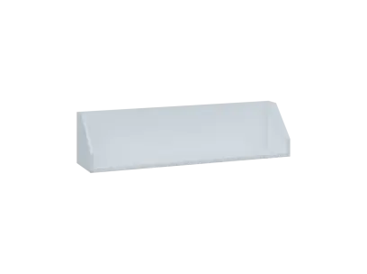 TPA - 100 police na zeď, 240x1000x240, bílá