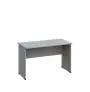 LP 26 - 12 stůl kancelářský, dřevěná podnož, deska 25 mm, široký 1200 mm, šedá
