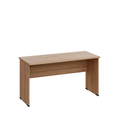 LP 26 - 14  stůl kancelářský, dřevěná podnož, deska 25 mm lamino - dub bardolino