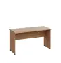 LP 26 - 14 stůl kancelářský, dřevěná podnož, deska 25 mm, široký 1400 mm, dub bardolino