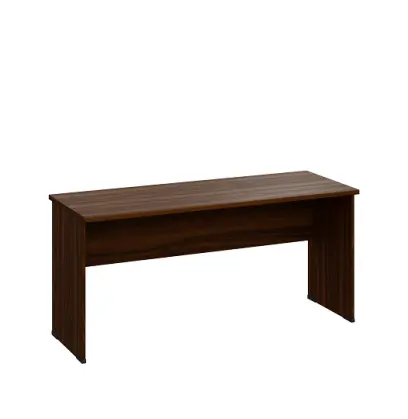 LP 26 - 16 stůl kancelářský, dřevěná podnož, deska 25 mm, široký 1600 mm, ořech královský