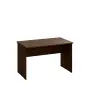 LP 27 - 12 stůl kancelářský, dřevěná podnož, deska 25 mm, široký 1200 mm, ořech královský