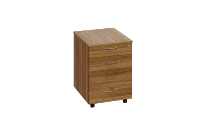 EKZ 1 - 01 kontejner pojízdný, deska 18 mm, zámek na 1.zás. lamino - ořech světlý