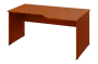 EZL 28 - 166 stůl kancelářský, rohový, pravý, dřevěná podnož, deska 25 mm, široký 1600 mm, třešeň šumavská