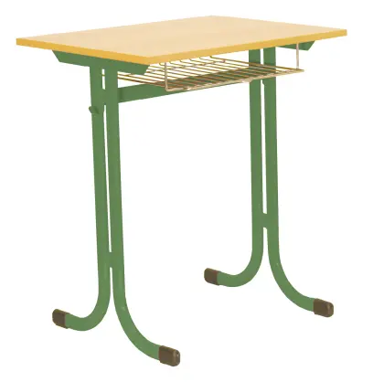 KRISTIÁN 1, lavice 1-místná, pevná, velikost 4, koš RAL 6029 - zelená