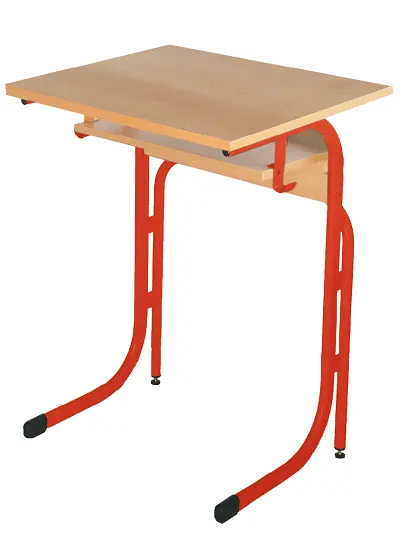 JANA 1 lavice 1-místná, pevná, velikost 5 RAL 3002 - červená