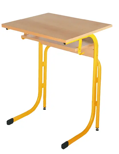 JANA 1 lavice 1-místná, pevná, velikost 7 RAL 1028 - žlutá