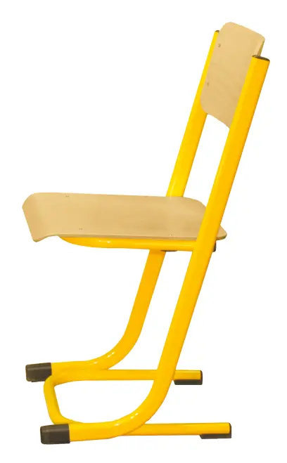 VOJTĚCH židle pevná, velikost 5 RAL 1028 - žlutá