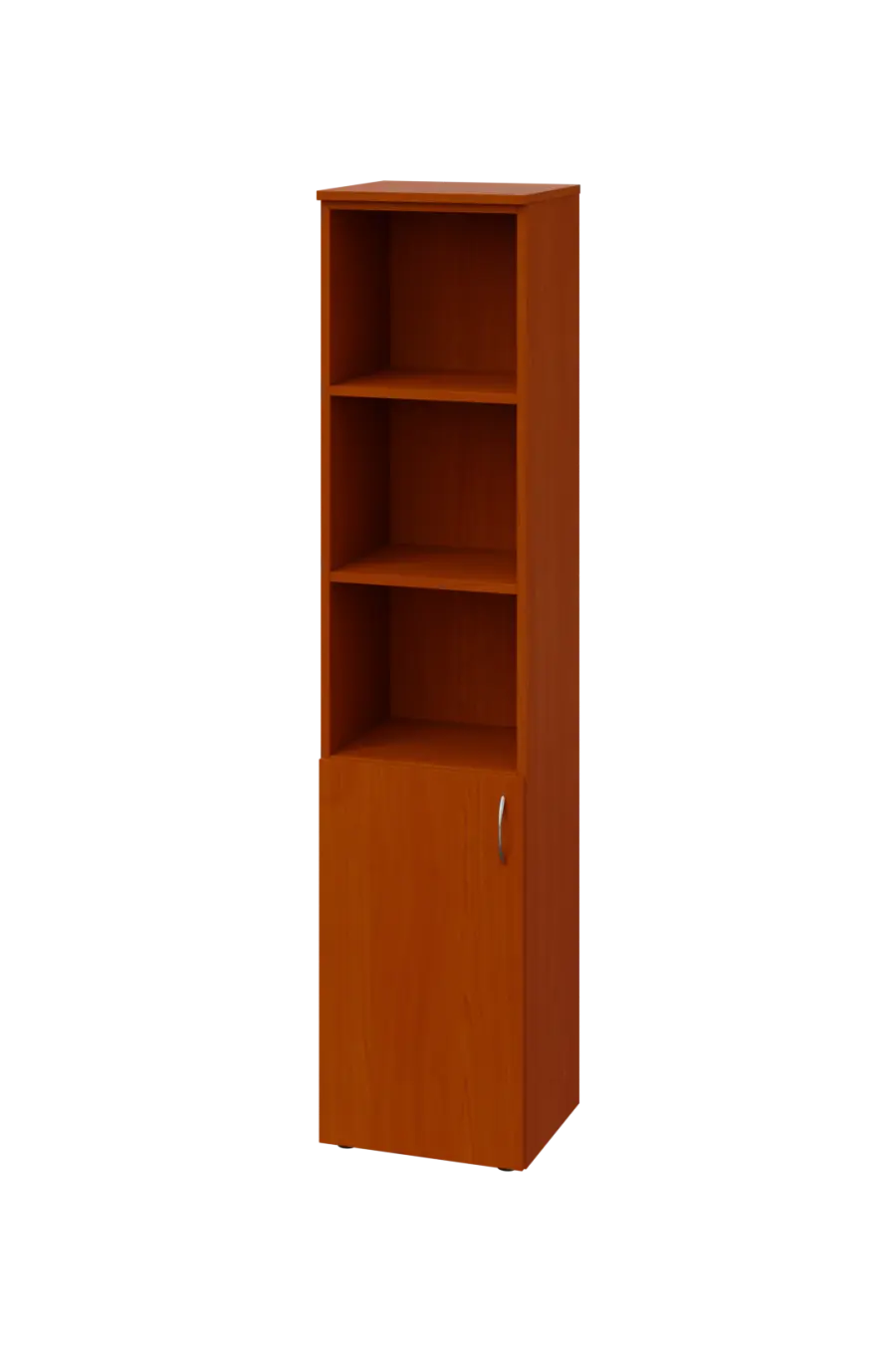 EN 5 - 4DN3  skříň 1-dveřová/otevřená, úzká, levá lamino - třešeň šumavská