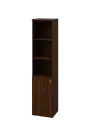 EN 5 - 4DN3  skříň 1-dveřová/otevřená, úzká, levá lamino - ořech královský