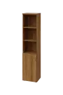 EN 5 - 4DN3  skříň 1-dveřová/otevřená, úzká, levá lamino - ořech světlý