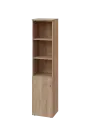 EN 5 - 4DN3  skříň 1-dveřová/otevřená, úzká, levá lamino - dub bardolino
