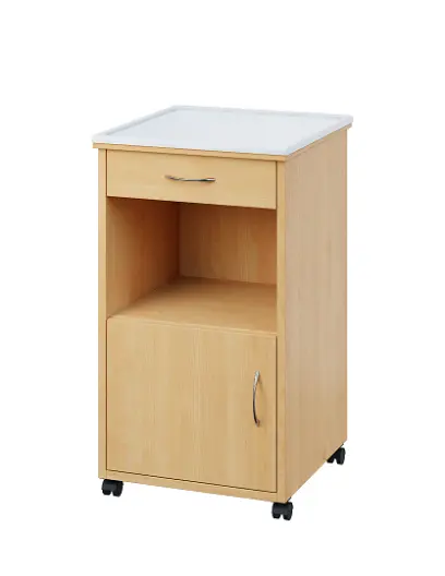 NSL - 17 PV stolek noční k lůžku, levostranný, lamino - javor horský