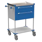 ASSIST 193 vozík zdravotnický, plast ABS, modrá