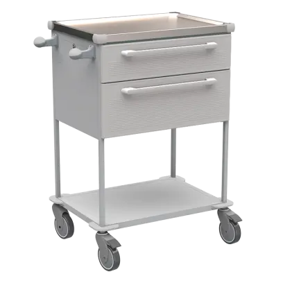 ASSIST 193 vozík zdravotnický, plast ABS, šedá