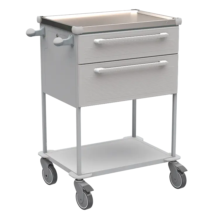 ASSIST 193 vozík zdravotnický, plast ABS, šedá