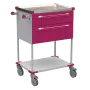 ASSIST 193 vozík zdravotnický, plast ABS, fialová